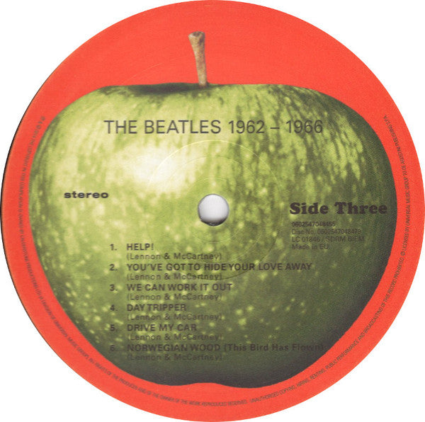 The Beatles - 1962-1966 (2xVinyl, LP, Compilation, Reissue, Remastered, Stereo) Very Good Plus (VG+) / Very Good Plus (VG+)