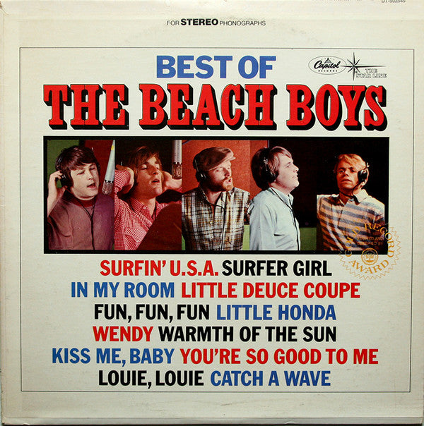 The Beach Boys - Best Of The Beach Boys - Vol. 1 (Vinyl, LP, Compilation, Reissue, Stereo) Very Good Plus (VG+) / Very Good Plus (VG+)
