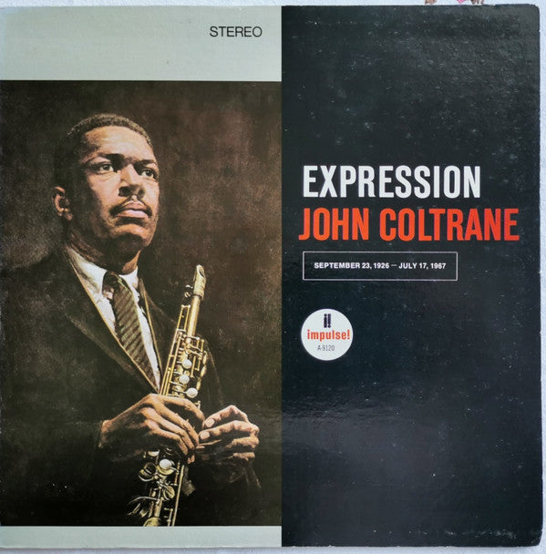 John Coltrane - Expression (Vinyl, LP, Album, Reissue, Stereo) Very Good (VG) / Very Good (VG)