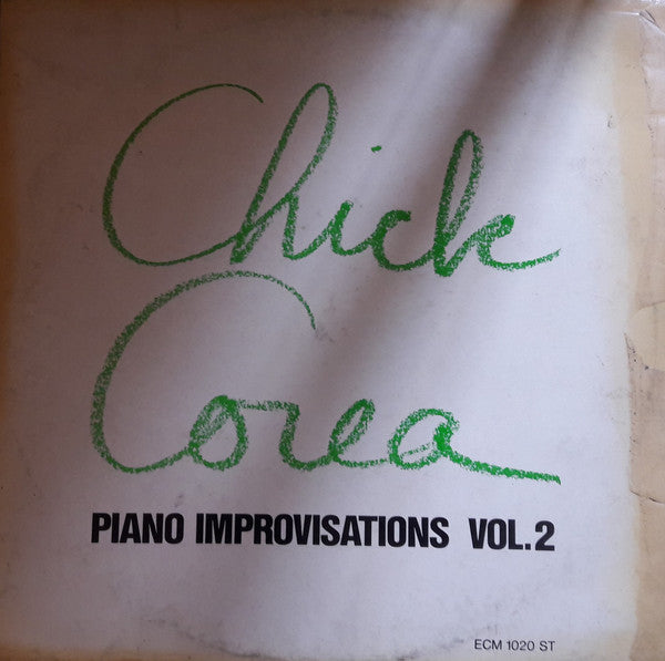 Chick Corea - Piano Improvisations Vol. 2 (Vinyl, LP, Album) Near Mint (NM or M-) / Very Good (VG)