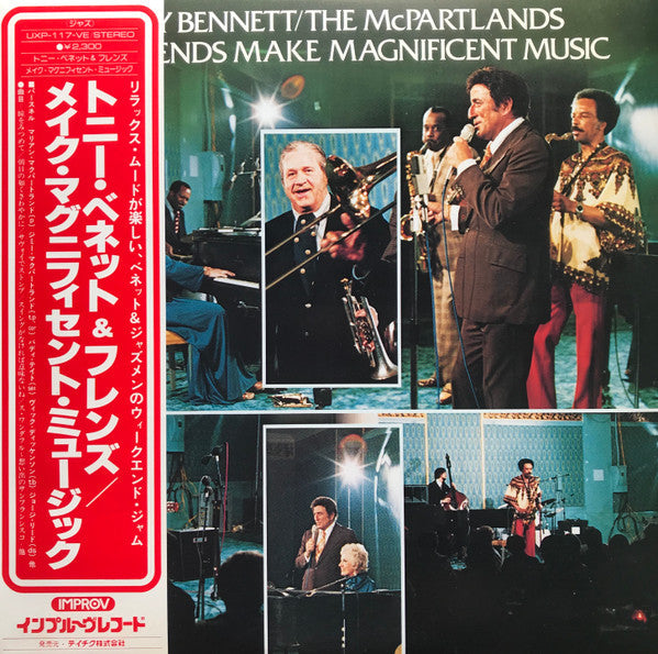 Tony Bennett - Tony Bennett/The McPartlands And Friends Make Magnificent Music (Vinyl, LP, Album, Stereo) Very Good Plus (VG+) / Very Good Plus (VG+)