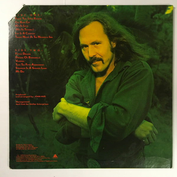Commander Cody - Flying Dreams (Vinyl, LP, Album) Very Good Plus (VG+) / Very Good (VG)