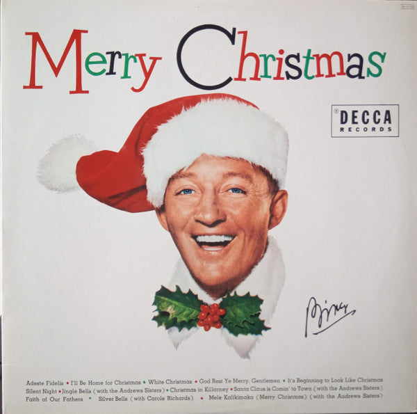 Bing Crosby - Merry Christmas (Vinyl, LP, Album, Reissue) Near Mint (NM or M-) / Very Good Plus (VG+)