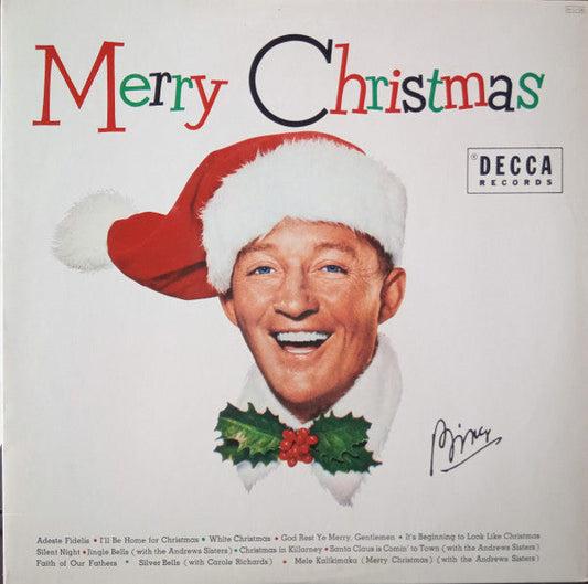 Bing Crosby - Merry Christmas (Vinyl, LP, Album, Reissue) Near Mint (NM or M-) / Very Good Plus (VG+)