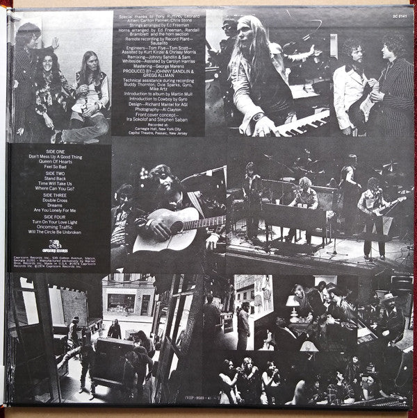 Gregg Allman - The Gregg Allman Tour (2xVinyl, LP, Album, Promo) Very Good Plus (VG+) / Very Good (VG)