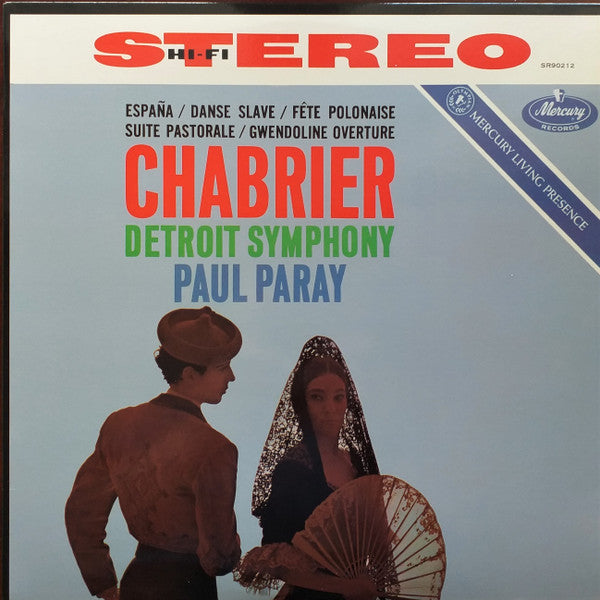 Emmanuel Chabrier - España / Danse Slave / Fête Polonaise / Suite Pastorale / Gwendoline Overture (Vinyl, LP, Reissue, Stereo) Near Mint (NM or M-) / Near Mint (NM or M-)
