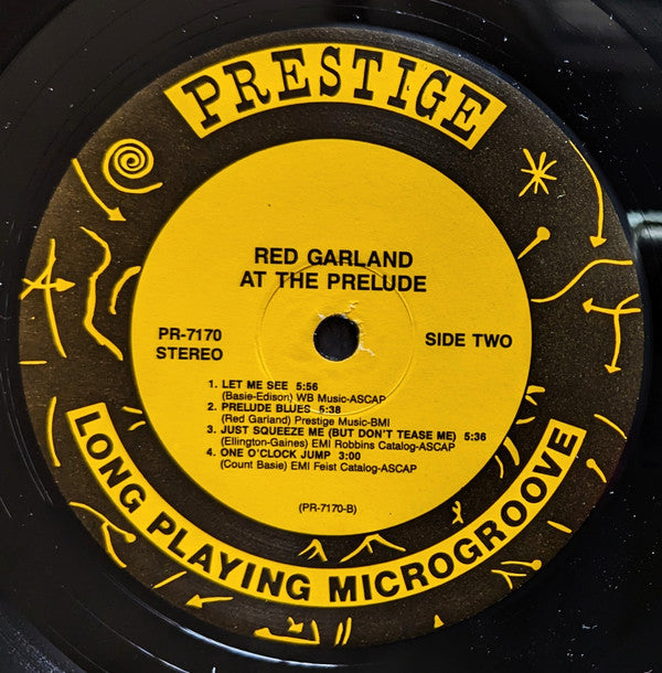 Red Garland - At The Prelude (Vinyl, LP, Album, Reissue, Stereo) Very Good Plus (VG+) / Near Mint (NM or M-)