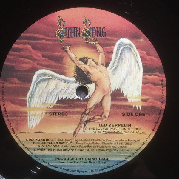 Led Zeppelin - The Soundtrack From The Film Led Zeppelin The Song Remains The Same (4xBox Set, Vinyl, CD, DVD, LP, Reissue, Remastered, Reissue, Remastered, Stereo) Near Mint (NM or M-) / Near Mint (NM or M-)