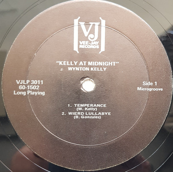Wynton Kelly - Kelly At Midnight (Vinyl, LP, Album, Reissue) Very Good (VG) / Very Good Plus (VG+)