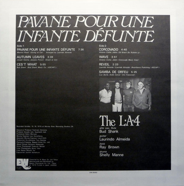LA4 - Pavane Pour Une Infante Défunte (Vinyl, LP, Album)