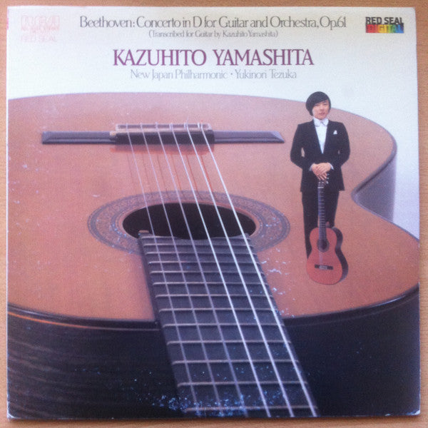 Ludwig van Beethoven - Concerto In D For Guitar And Orchestra, Op. 61 (Transcribed For Guitar By Kazuhito Yamashita) (Vinyl, LP) Very Good Plus (VG+) / Good Plus (G+)