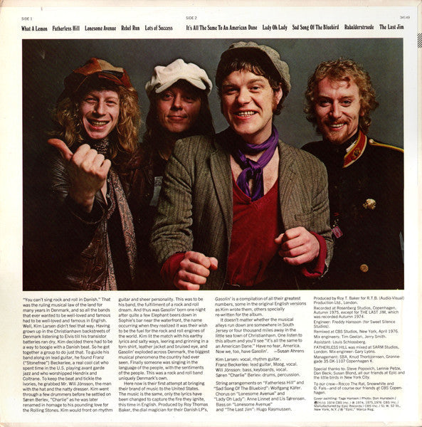 Gasolin' - Gasolin' (Vinyl, LP, Album, Stereo) Very Good (VG) / Good Plus (G+)