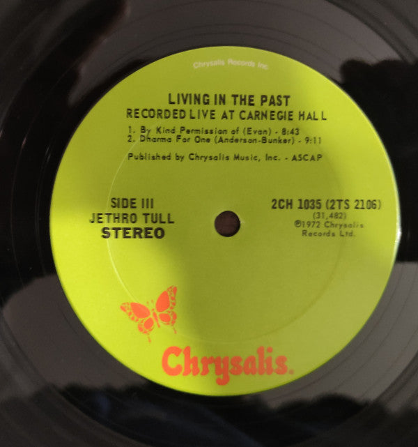 Jethro Tull - Living In The Past (2xVinyl, LP, Compilation) Very Good (VG) / Near Mint (NM or M-)