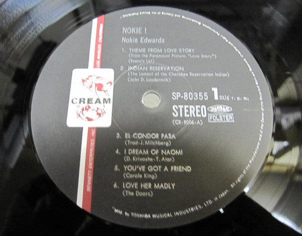 Nokie Edwards - Nokie! (Vinyl, LP, Album) Very Good Plus (VG+) / Very Good (VG)