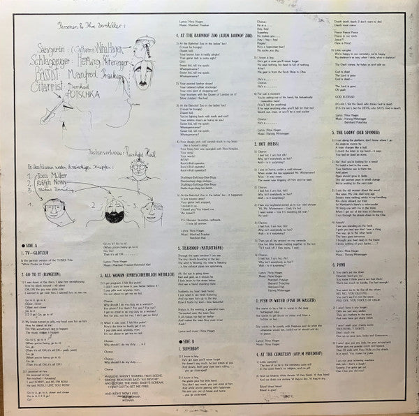 Nina Hagen Band - Nina Hagen Band (Vinyl, LP, Album, Promo, Stereo) Very Good Plus (VG+) / Good Plus (G+)