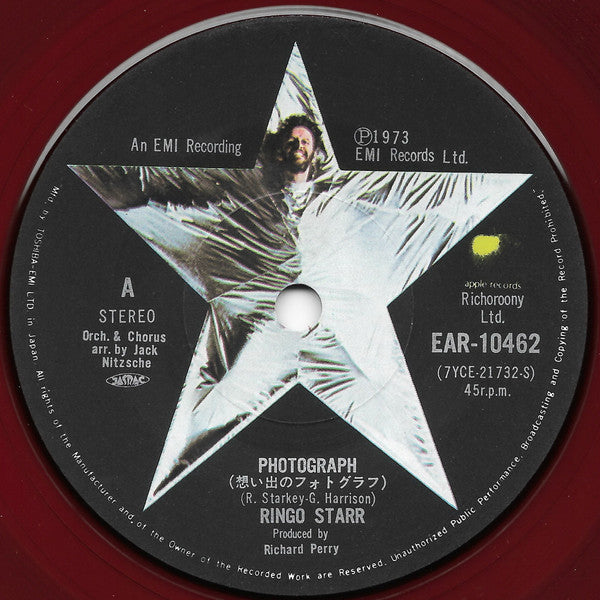 Ringo Starr - Photograph (Vinyl, 7", 45 RPM, Single) Very Good (VG) / Very Good (VG)