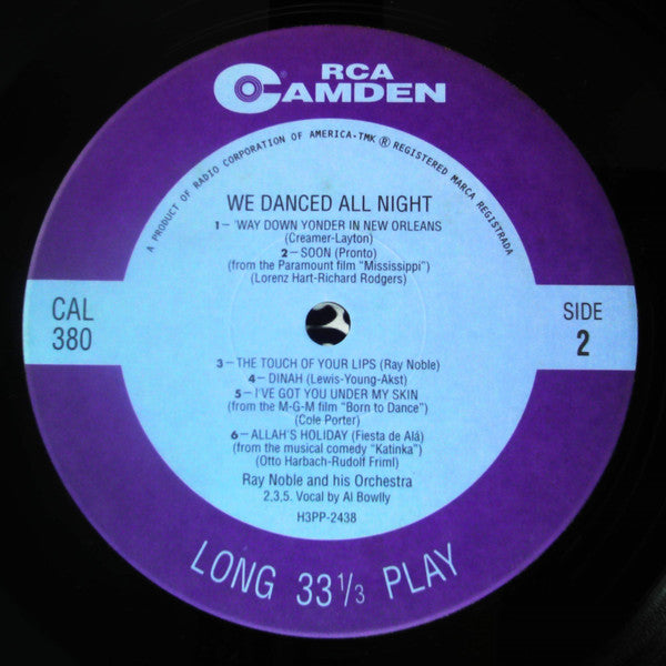 Ray Noble And His Orchestra - We Danced All Night (Vinyl, LP, Album...