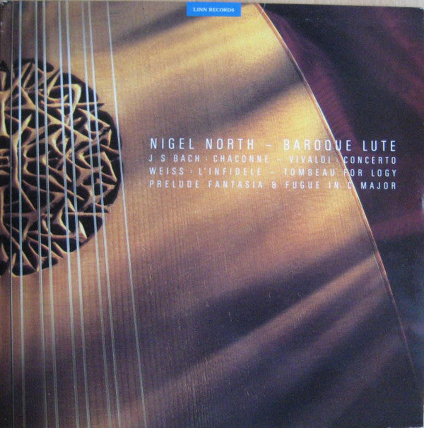 Nigel North - Baroque Lute (Vinyl, LP, Stereo) Very Good Plus (VG+) / Near Mint (NM or M-)