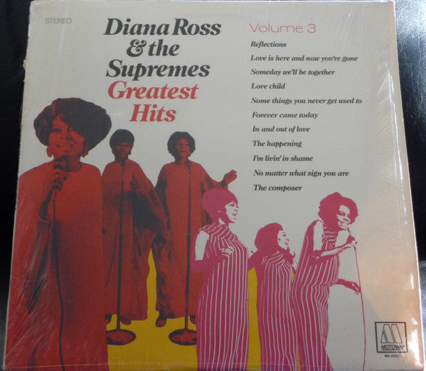 The Supremes - Greatest Hits  Volume 3 (Vinyl, LP, Compilation, Reissue, Stereo) Very Good Plus (VG+) / Good Plus (G+)