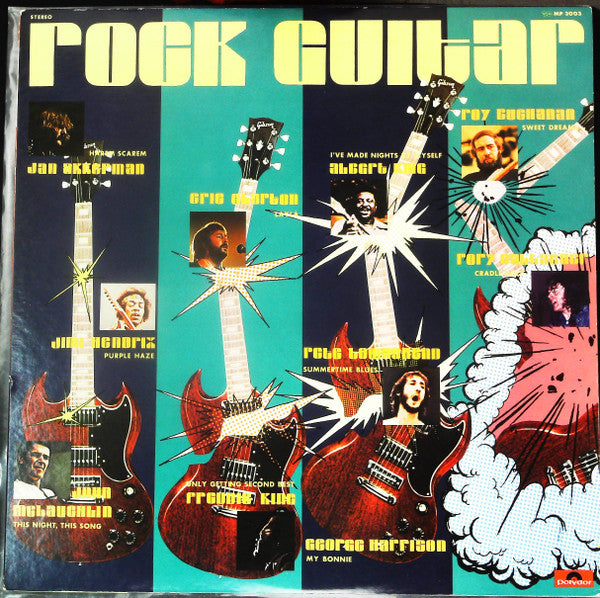 Various - Rock Guitar = 不滅のロック・ギタリスト (Vinyl, LP, Compilation) Good Plus (G+) / Good Plus (G+)