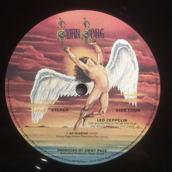Led Zeppelin - The Soundtrack From The Film Led Zeppelin The Song Remains The Same (4xBox Set, Vinyl, CD, DVD, LP, Reissue, Remastered, Reissue, Remastered, Stereo) Near Mint (NM or M-) / Near Mint (NM or M-)
