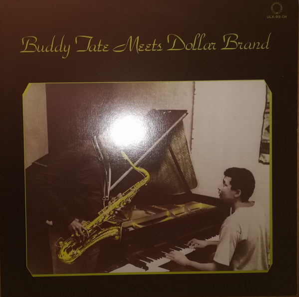 Buddy Tate - Buddy Tate Meets Dollar Brand (Vinyl, LP, Album, Reissue, Stereo) Very Good Plus (VG+) / Very Good Plus (VG+)