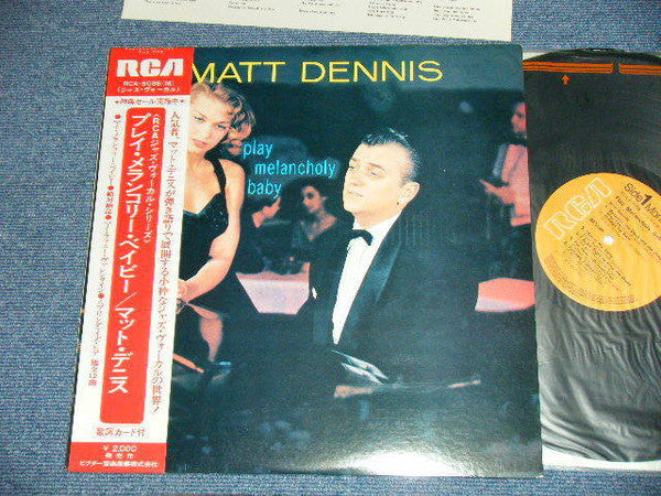 Matt Dennis - Play Melancholy Baby (Vinyl, LP, Album, Reissue, Mono) Very Good Plus (VG+) / Very Good Plus (VG+)