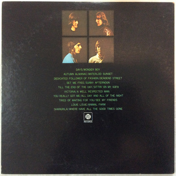 The Kinks - Golden Hour Of The Kinks = ゴールデン・アワー・オブ・ザ・キンクス (Vinyl, LP, Compilation) Very Good (VG) / Good Plus (G+)