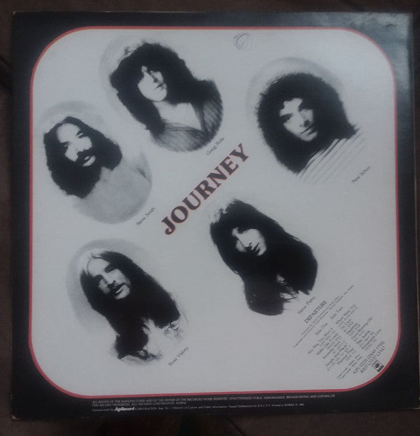 Journey - Departure (Vinyl, LP, Album) Very Good (VG) / Very Good Plus (VG+)