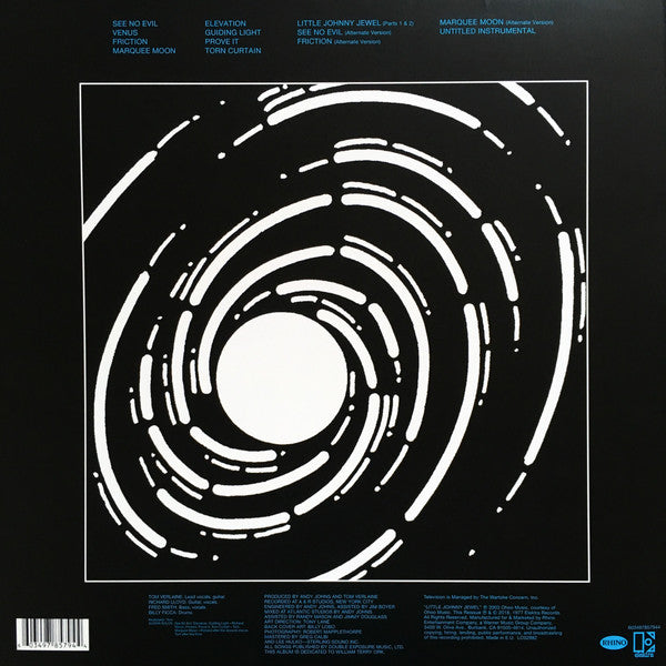 Television - Marquee Moon (Vinyl, Vinyl, All Media, LP, Album, Reissue, LP, Compilation, Limited Edition) Near Mint (NM or M-) / Near Mint (NM or M-)