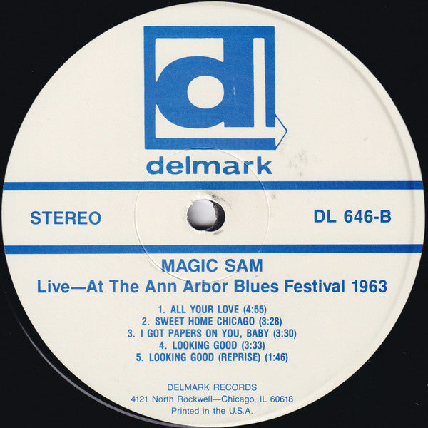 Magic Sam - Magic Sam Live (2xVinyl, LP, Album, Repress) Very Good Plus (VG+) / Very Good Plus (VG+)