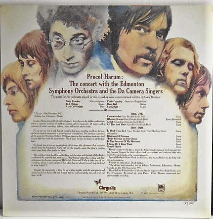 Procol Harum - Live (Vinyl, LP, Album) Very Good (VG) / Very Good (VG)