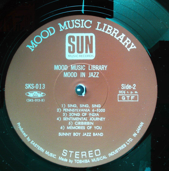 Sunny Boy Jazz Band - Mood In Jazz (Vinyl, LP, Stereo)