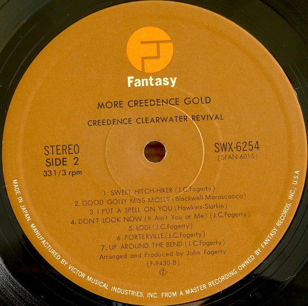 Creedence Clearwater Revival - More Creedence Gold (Vinyl, LP, Compilation) Very Good Plus (VG+) / Good (G)