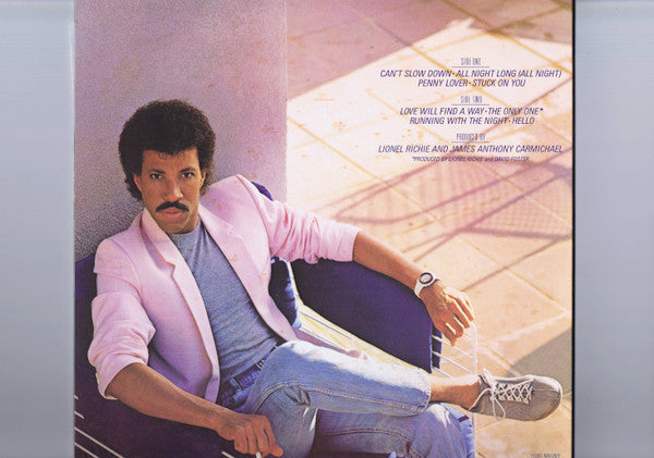 Lionel Richie - Can't Slow Down (Vinyl, LP, Album)