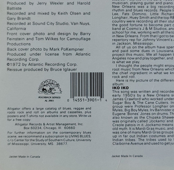 Dr. John - Dr. John's Gumbo (Vinyl, LP, Album, Reissue, Stereo) Near Mint (NM or M-) / Very Good Plus (VG+)