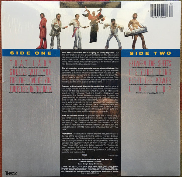 The Isley Brothers - Isley's Greatest Hits, Vol. 1 (Vinyl, LP, Compilation, Reissue, Stereo) Very Good Plus (VG+) / Very Good (VG)