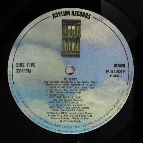Various - No Nukes - From The Muse Concerts For A Non-Nuclear Futur...