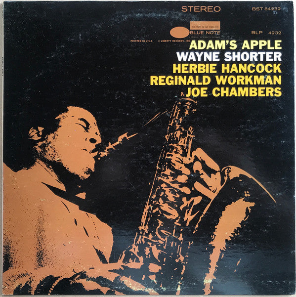 Wayne Shorter - Adam's Apple (Vinyl, LP, Album, Stereo) Good Plus (G+) / Poor (P)