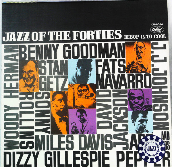 Various - Jazz Of The Forties (Volume 2) - Bebop Into Cool (Vinyl, LP, Compilation, Mono) Very Good (VG) / Very Good (VG)