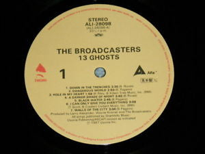 The Broadcasters (2) - 13 Ghosts (Vinyl, LP, Album, Promo) Very Good Plus (VG+) / Very Good Plus (VG+)