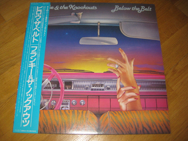 Franke & The Knockouts - Below The Belt (Vinyl, LP, Album) Near Mint (NM or M-) / Very Good Plus (VG+)