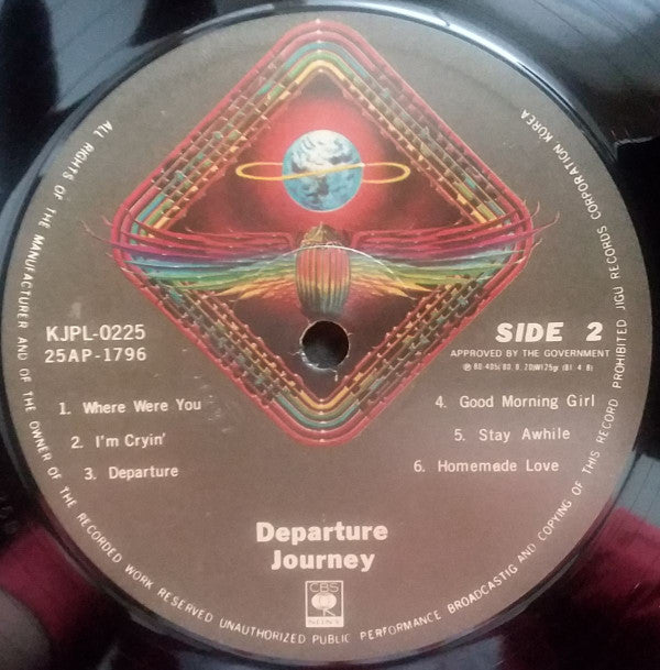 Journey - Departure (Vinyl, LP, Album) Very Good (VG) / Very Good Plus (VG+)