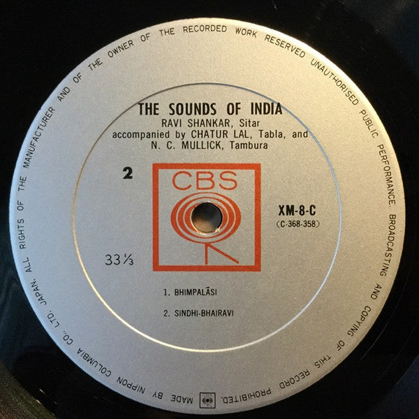 Ravi Shankar - The Sounds Of India (Vinyl, LP, Album, Mono) Good Plus (G+) / Good (G)