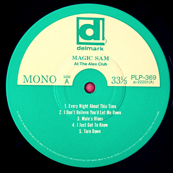 Magic Sam - Magic Sam Live (2xVinyl, LP, Album, Reissue, Mono) Very Good (VG) / Good Plus (G+)