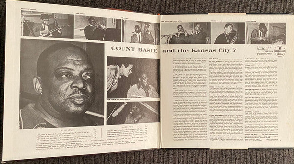 Count Basie And The Kansas City Seven - Count Basie And The Kansas City 7 (Vinyl, LP, Album, Stereo) Very Good (VG) / Very Good Plus (VG+)