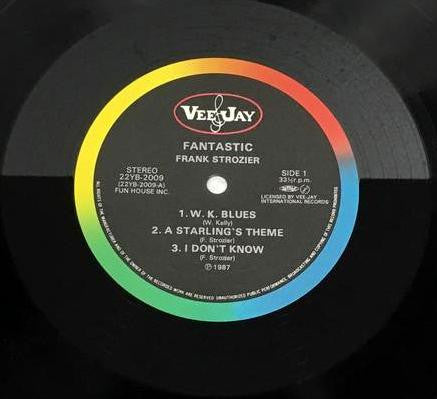 Frank Strozier - Fantastic Frank Strozier (Vinyl, LP, Reissue, Remastered, Stereo) Very Good Plus (VG+) / Very Good Plus (VG+)