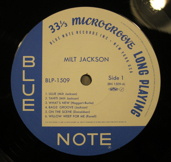 Milt Jackson - Milt Jackson With John Lewis, Percy Heath, Kenny Clarke, Lou Donaldson And The Thelonious Monk Quintet (Vinyl, LP, Compilation, Reissue, Remastered, Mono) Very Good (VG) / Very Good Plus (VG+)