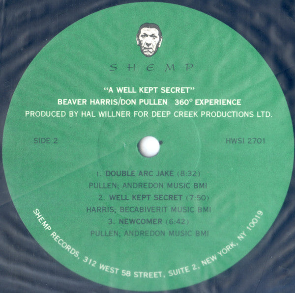 The 360 Degree Music Experience - A Well Kept Secret (Vinyl, LP, Album) Very Good Plus (VG+) / Very Good Plus (VG+)