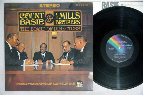 Count Basie - The Board Of Directors (Vinyl, LP, Album, Reissue, Stereo) Very Good Plus (VG+) / Very Good (VG)